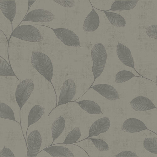 Dutch Wallcoverings Behang Design Leaves Grey 12018 Dutch Wallcoverings Behang Design Leaves Grey 12018