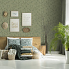 Dutch Wallcoverings Behang Design Leaves Green 12019 Dutch Wallcoverings Behang Design Leaves Green 12019