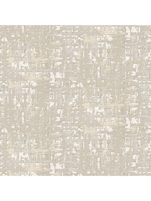 Dutch Wallcoverings Behang Embellish Fabric Abstract Cream  De120091