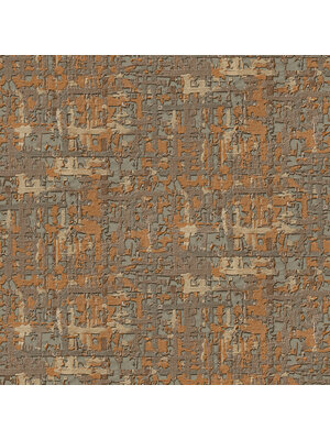 Dutch Wallcoverings Behang Embellish Fabric Abstract Brown De120096