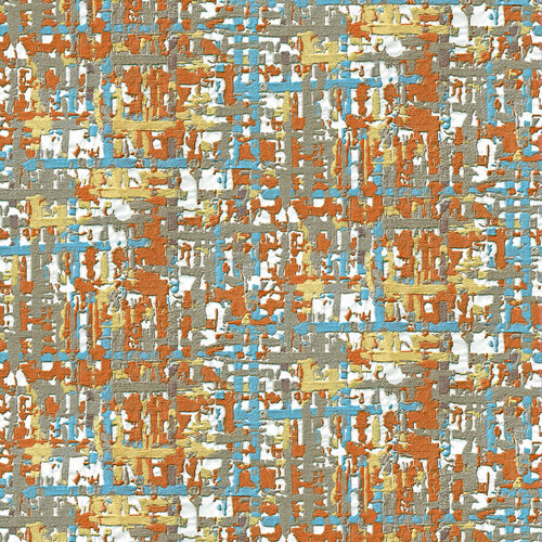 Dutch Wallcoverings Behang Embellish Fabric Abstract Multi De120098 Dutch Wallcoverings Behang Embellish Fabric Abstract Multi De120098