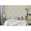 Dutch Wallcoverings Behang Escapade Pauw Beige/Goud A222-02 Dutch Wallcoverings Behang Escapade Pauw Beige/Goud A222-02