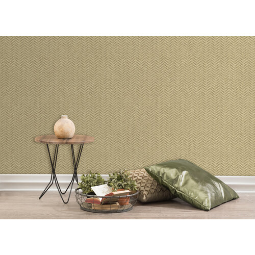 Dutch Wallcoverings Behang Escapade/Couleurs Golfjes Oker L759-02 Dutch Wallcoverings Behang Escapade/Couleurs Golfjes Oker L759-02