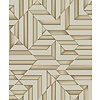 Dutch Wallcoverings Behang Galactik Ruit/Streep Beige/Goud L858-08 Dutch Wallcoverings Behang Galactik Ruit/Streep Beige/Goud L858-08