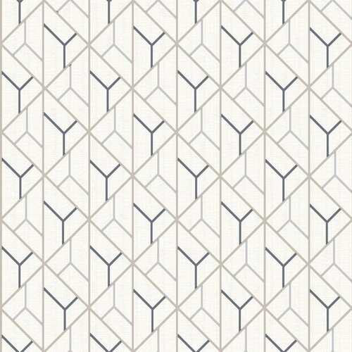 Dutch Wallcoverings Behang Galactik Dessin Beige/D.Blauw L940-07 Dutch Wallcoverings Behang Galactik Dessin Beige/D.Blauw L940-07