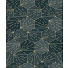 Dutch Wallcoverings Behang Galactik Dessin Groen/Goud L949-01