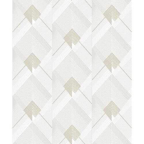 Dutch Wallcoverings Behang Galactik Dessin Wit/Goud L967-00 Dutch Wallcoverings Behang Galactik Dessin Wit/Goud L967-00