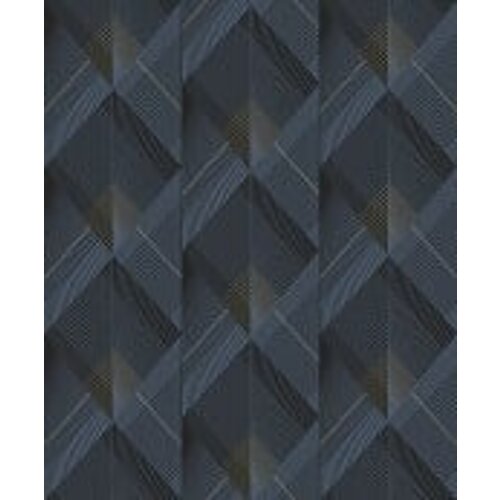Dutch Wallcoverings Behang Galactik Dessin D.Blauw/Goud L967-01 Dutch Wallcoverings Behang Galactik Dessin D.Blauw/Goud L967-01