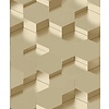 Dutch Wallcoverings Behang Galactik 3D Zeshoek Goud L970-02 Dutch Wallcoverings Behang Galactik 3D Zeshoek Goud L970-02