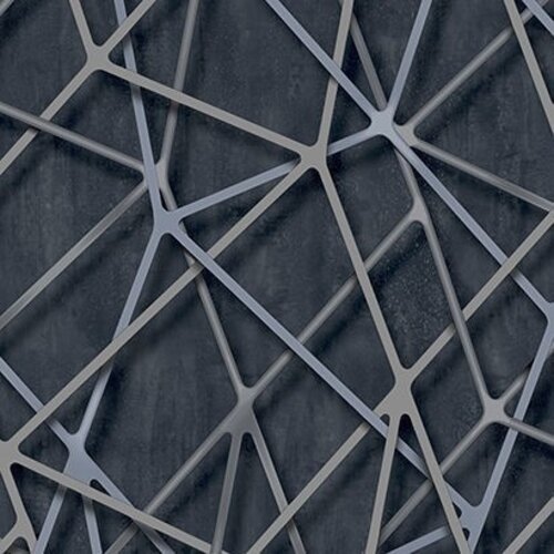 Dutch Wallcoverings Behang Galactik Dessin Zwart/Grijs M247-01 Dutch Wallcoverings Behang Galactik Dessin Zwart/Grijs M247-01