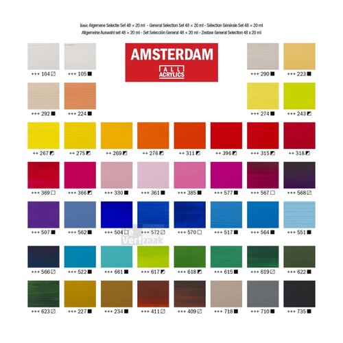 Amsterdam Set 48 x 20 ml Amsterdam Set 48 x 20 ml