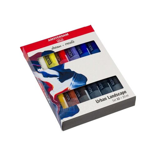 Amsterdam Set 12 x 20 ml - Stadslandschap Amsterdam Set 12 x 20 ml - Stadslandschap
