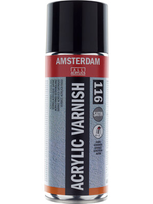 Amsterdam Acrylvernis - Spuitbus - 400 ml - Zijdeglans Amsterdam Acrylvernis - Spuitbus - 400 ml - Zijdeglans