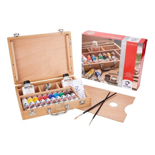 Van Gogh Acrylverf Kist Basis 10 Tubes - 40 ml Van Gogh Acrylverf Kist Basis 10 Tubes - 40 ml