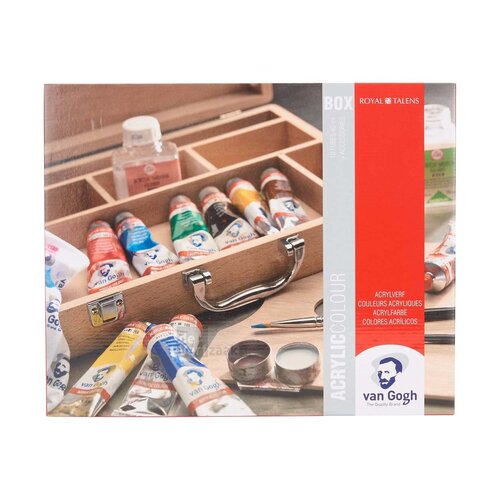 Van Gogh Acrylverf Kist Basis 10 Tubes - 40 ml Van Gogh Acrylverf Kist Basis 10 Tubes - 40 ml