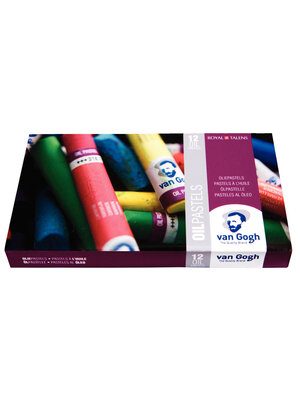 Van Gogh Oliepastels - set 12 kleuren Van Gogh Oliepastels - set 12 kleuren