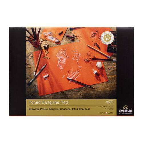 Rembrandt Toned Sanguine - A4 - 180 gram - 50 vellen Rembrandt Toned Sanguine - A4 - 180 gram - 50 vellen