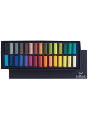 Rembrandt Softpastels Basisset - 30 halve pastels Rembrandt Softpastels Basisset - 30 halve pastels