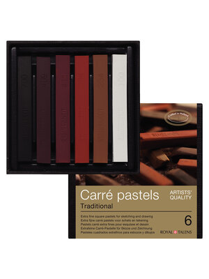 Rembrandt Carre Pastels - set 34C8 - 6 kleuren Rembrandt Carre Pastels - set 34C8 - 6 kleuren