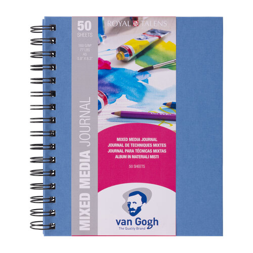 Van Gogh Mixed Media Journal - A5 - 160 gram - 50 vellen Van Gogh Mixed Media Journal - A5 - 160 gram - 50 vellen