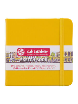 Royal Talens Schetsboek - 12 x 12 cm - 140 gram - Golden Yellow