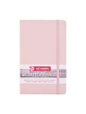 Royal Talens Schetsboek - 13 x 21 cm - 140 gram - Pastel Pink Royal Talens Schetsboek - 13 x 21 cm - 140 gram - Pastel Pink