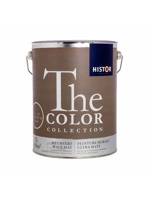 Histor The Color Collection Muurverf Kalkmat - Clay Brown - 5 liter