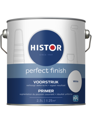 Histor Perfect Finish Voorstrijk - White - 2,5 liter Histor Perfect Finish Voorstrijk - White - 2,5 liter