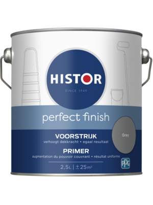 Histor Perfect Finish Voorstrijk - Grey - 2,5 liter Histor Perfect Finish Voorstrijk - Grey - 2,5 liter