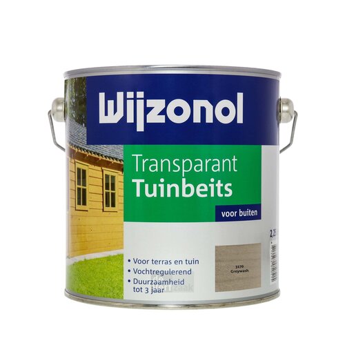 Wijzonol Transparant Tuinbeits - Grey Wash