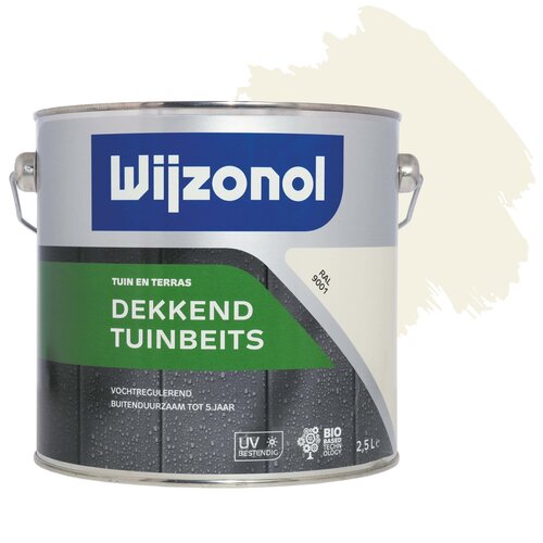Wijzonol Dekkend Tuinbeits - RAL 9001 Wijzonol Dekkend Tuinbeits - RAL 9001