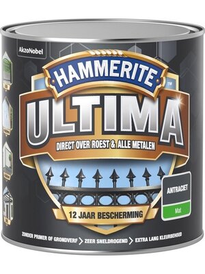 Hammerite Ultima Mat - Antraciet