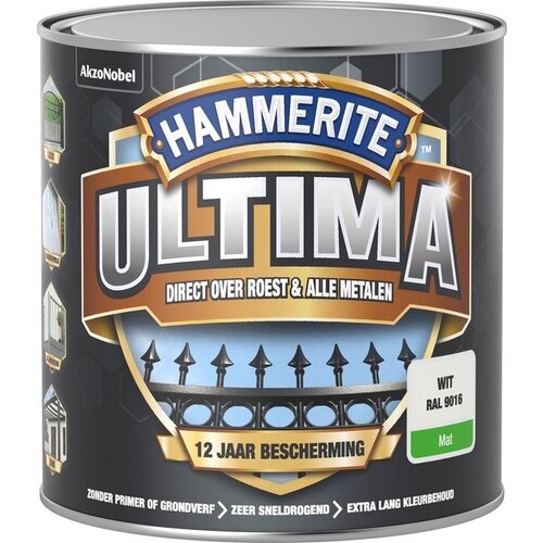 Hammerite Ultima Mat - RAL 9016 Hammerite Ultima Mat - RAL 9016