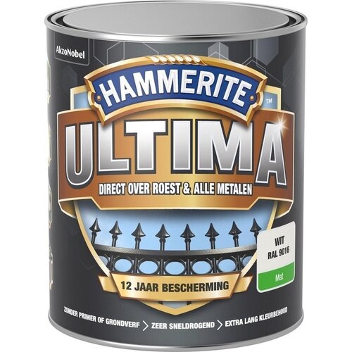 Hammerite Ultima Mat - RAL 9016 Hammerite Ultima Mat - RAL 9016