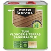 Cetabever Tuin Vlonder en Terras Bankirai Olie Transparant Zijdemat - Blank - 2,5 liter Cetabever Tuin Vlonder en Terras Bankirai Olie Transparant Zijdemat - Blank - 2,5 liter