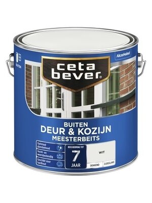 Cetabever Meesterbeits Deur en Kozijn Dekkend Zijdeglans - Wit