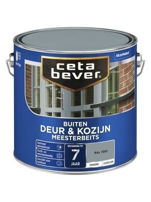 Cetabever Meesterbeits Deur en Kozijn Dekkend Zijdeglans - RAL 7001