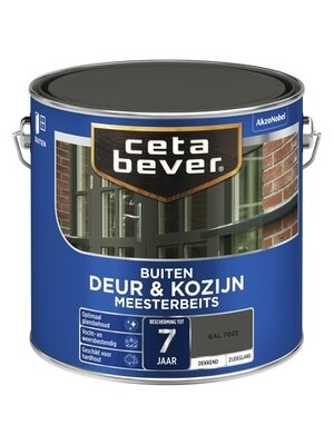 Cetabever Meesterbeits Deur en Kozijn Dekkend Zijdeglans - RAL 7022