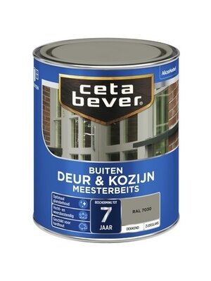 Cetabever Meesterbeits Deur en Kozijn Dekkend Zijdeglans - RAL 7030 - 0,75 liter