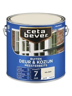 Cetabever Meesterbeits Deur en Kozijn Dekkend Zijdeglans - RAL 9001