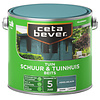 Cetabever Schuur en Tuinhuis Beits Dekkend Zijdeglans - Hemelsblauw - 2,5 liter Cetabever Schuur en Tuinhuis Beits Dekkend Zijdeglans - Hemelsblauw - 2,5 liter