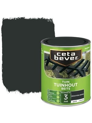 Cetabever Tuinhout Beits Dekkend Zijdeglans - Grachtengroen