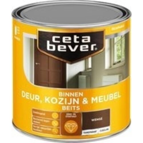 Cetabever Binnenbeits Deur Kozijn en Meubel Transparant Zijdeglans - Wenge Cetabever Binnenbeits Deur Kozijn en Meubel Transparant Zijdeglans - Wenge