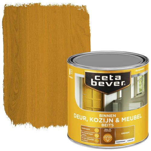 Cetabever Binnenbeits Deur Kozijn en Meubel Transparant Zijdeglans - Grenen Cetabever Binnenbeits Deur Kozijn en Meubel Transparant Zijdeglans - Grenen