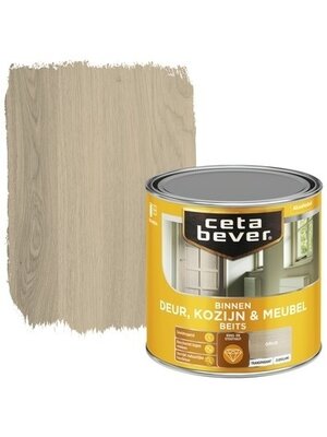 Cetabever Binnenbeits Deur Kozijn en Meubel Transparant Zijdeglans - Grijs