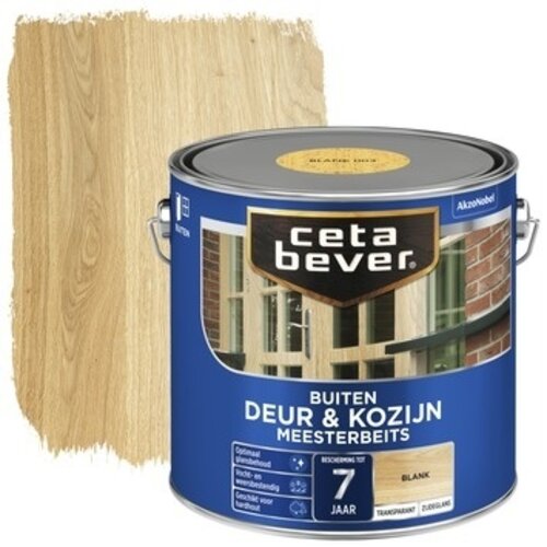 Cetabever Meesterbeits Deur en Kozijn Transparant Zijdeglans - Blank Cetabever Meesterbeits Deur en Kozijn Transparant Zijdeglans - Blank