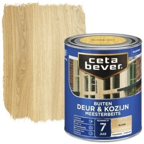 Cetabever Meesterbeits Deur en Kozijn Transparant Zijdeglans - Blank Cetabever Meesterbeits Deur en Kozijn Transparant Zijdeglans - Blank