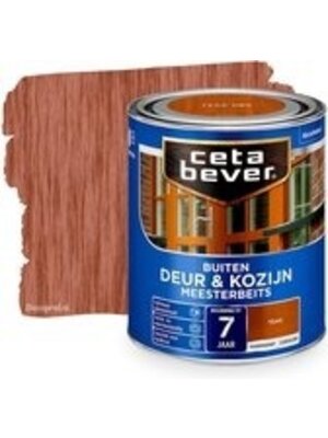 Cetabever Meesterbeits Deur en Kozijn Transparant Zijdeglans - Teak