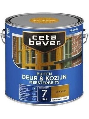 Cetabever Meesterbeits Deur en Kozijn Transparant glans - Licht Eiken