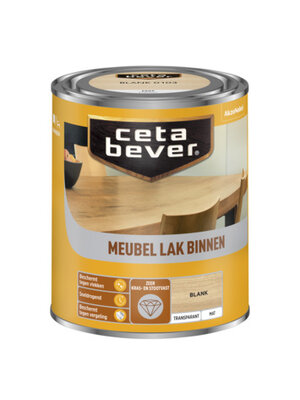 Cetabever Meubel Lak Binnen Transparant Mat - Blank